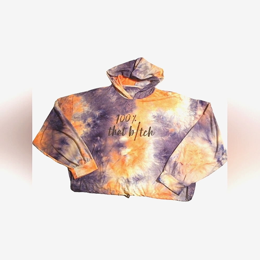 Uk2LA multicolored "100%thatbitch" pullover XL